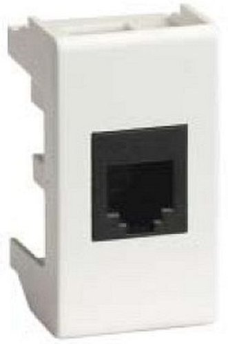 Розетка телефонная для кабель-канала DKC Viva 1-м. 1 мод. RJ11 белый фото Розетка телефонная для кабель-канала DKC Viva 1-м. 1 мод. RJ11 белый картинка